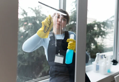 Nettoyage de vitres intérieures et extérieures à Unieux